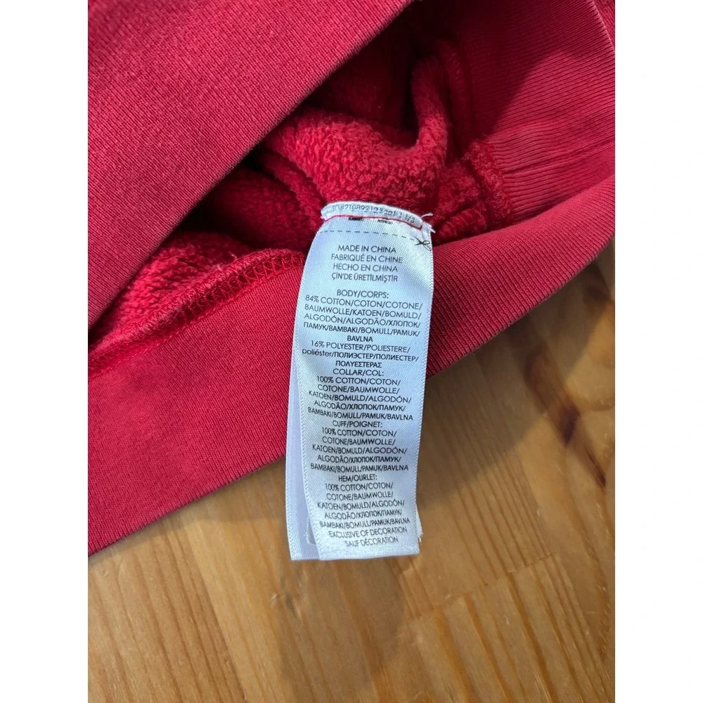 Vintage Boys' Polo Ralph Lauren‎ USA Embroidered Flag Hoodie Size 6
